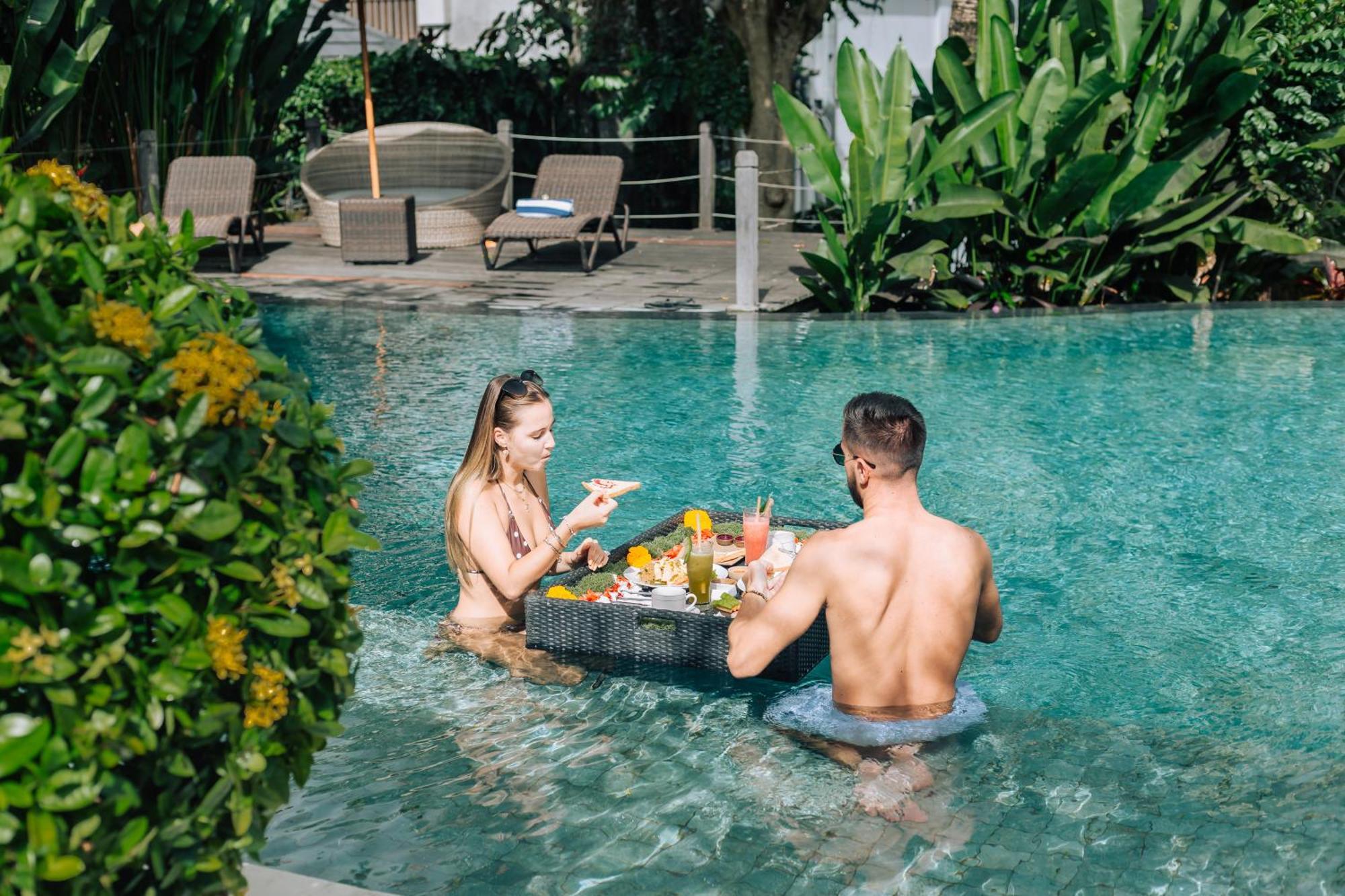 Manah Shanti Suites By Pramana Villas Убуд Экстерьер фото